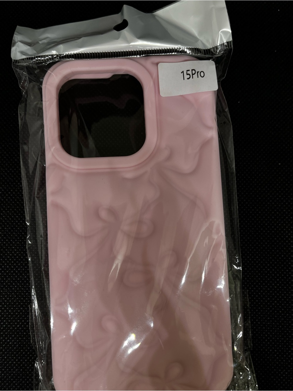 Pink iPhone 15 Pro Soft TPU Phone Case - Brand Unknown